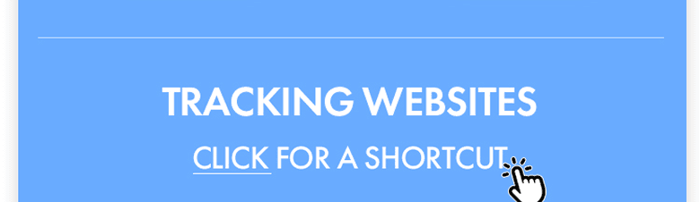Shortcut link to tracking websites